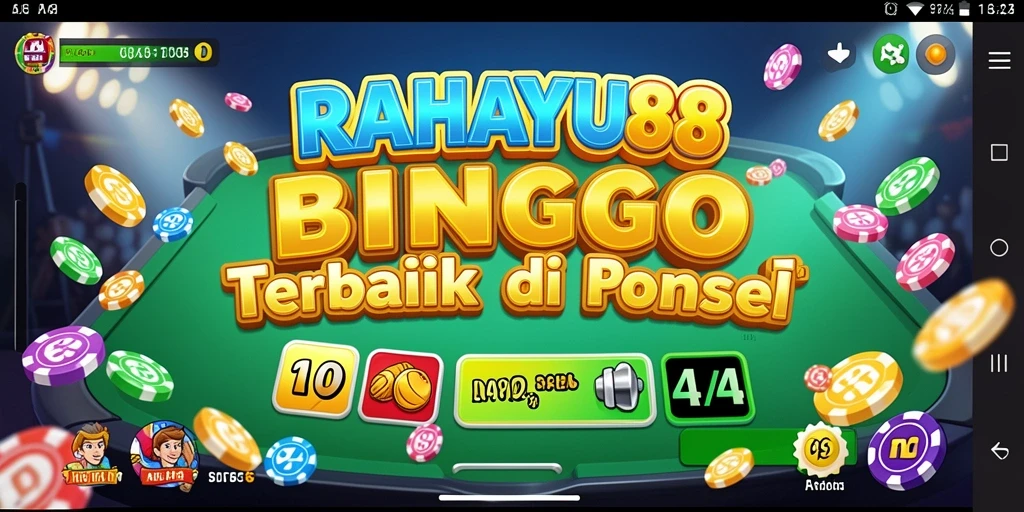 Gameplay RAHAYU88 dengan desain Bingo yang menarik.