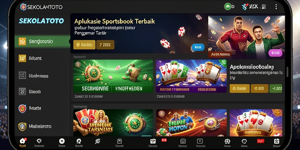 Tampilan gameplay Sportsbook yang menarik dan interaktif.