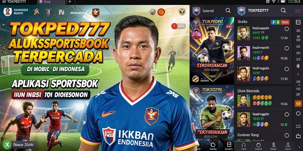 Tampilan gameplay menarik dari aplikasi Sportsbook TOKPED777.